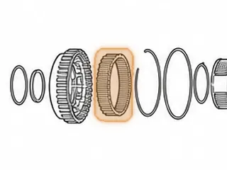 Ring Gear, 8L90 Reation Planet (73 Inner Teeth)(27 Outer Lugs)(5.190"OD) 2015-Up — Part # 334594B