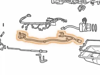 Wire Harness, 8L90 Input (6 Pin Connector)(W/3 Two Wire Speed Sensors) 2015-Up — Part # 334438B
