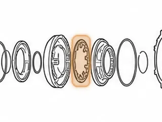 Spring, 8L90 2-3-4-6-8 Clutch (Inner) Return (4.890"OD) (10 Fingers) 2015-Up — Part # 334970B
