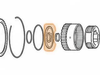 Hub, 8L90 Direct/Overdrive Ring Gear (79 Teeth)(4.395"OD) 2015-Up — Part # 334570B