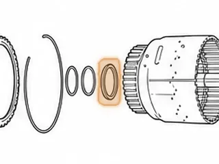Needle Bearing, 8L90 Inside 2-3-4-6-8/4-5-6-7-8-Reverse Drum (Front)(2.583"ID)(2.950"OD) 2015-Up — Part # 334228B
