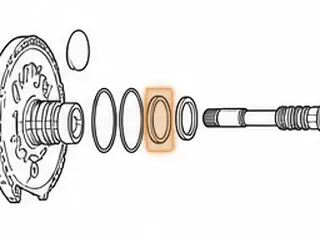 Bushing, 8L90 1-3-5-6-7 Drum (Front)(2.705"ID)(.440"Wide) (Babbit) 2015-Up — Part # 334048B