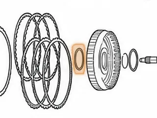 Bearing W/Races, ZF9HP48 Hub # 604 To “C” Clutch Hub (.142”Thick)(2.707”OD)(2.132”ID) 2013-Up — Part # 339254B
