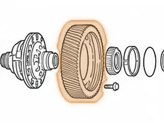 Ring Gear, ZF9HP48 Differential (69 Teeth)(12 Bolt)(1.985”Thick) 2013-Up — Part # 339720B