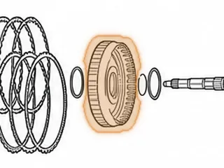 Clutch Hub, ZF9HP48 C Clutch (Outer) B Clutch (Inner)(Aluminum)(1.550”Thick) 2013-Up — Part # 339575B