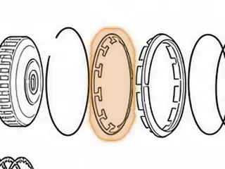 Spring, ZF9HP48 D Clutch Return (.088”Thick)(8 7/8”OD)(12 Fingers)(Dished) 2013-Up — Part # 339976B