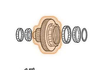 Pinion, ZF9HP48 (22 Teeth)(76 Teeth Driven Transfer Gear)(12 Park Lugs) 2013-Up — Part # 339730B