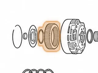Sun Gear, ZF9HP48 P2 Planet (94 Teeth Outer)(W/86 Teeth Inner, P1 Planet Ring Gear) 2013-Up — Part # 339614B