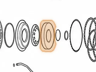 Retainer, ZF9HP48 E Clutch Spring (.635”Thick)(5.280”OD) 2013-Up — Part # 339980B