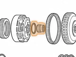 Sun Gear, ZF9HP48 P1 Planet (42 Teeth)(1.680” Long) 2013-Up — Part # 339612B