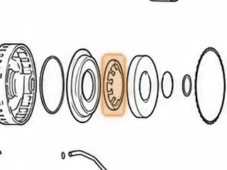Spring, ZF9HP48 E Clutch Return (4.315”OD)(10 Fingers)(Dished) 2013-Up — Part # 339970B