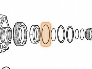 Snap Ring, ZF9HP48 Holds Ball Bearing To Drive Transfer Gear (.118”Thick)(4.025”OD) 2013-Up — Part # 339866B