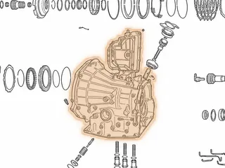 Gasket, A132L Differential Cover — Part # 67303BB