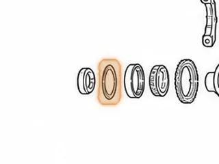 Shim, A130/A140/A240 Between Differential Bearing Cup & Case — Part # 67293