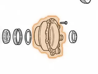Retainer, A140 Differential Bearing With Hole On Side — Part # 67725CA
