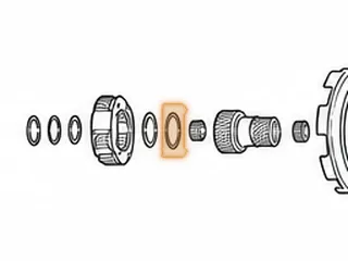Bearing, A245 Front Planet To Sun Gear 1993-95 — Part # 67238D