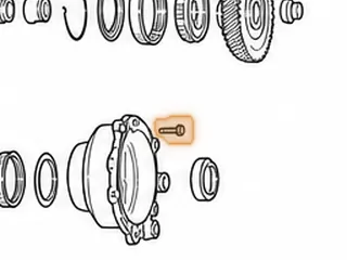 Bolt Set, A140 Differential Retainer To Case (Rear) — Part # 67793CK