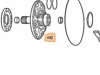 Bolt Set, MX17 Stator To Pump Body — Part # 67778AK