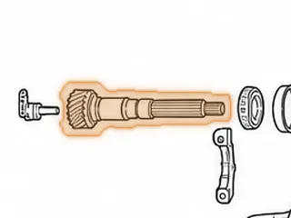 Pinion Gear, A240 (29 Teeth) 5 Groove — Part # 67730DE