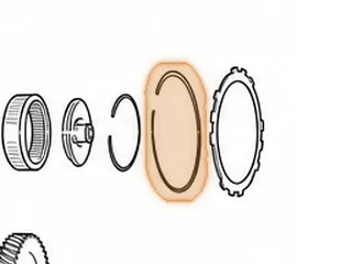 Snap Ring, MX17 Holds Reverse Top Pressure Plate — Part # 67892A
