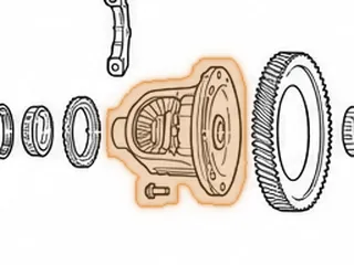 Housing, A130 Differential (Less Ring Gear) Blue Speed-O Gear (27 Roller Bearings On Both Sides) — Part # 67716BA