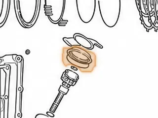 O-Ring, A130/A140 Governor Cover — Part # 67345B