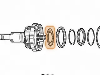 Bearing, A240 Underdrive Sun Gear To Center Shaft — Part # 67217D