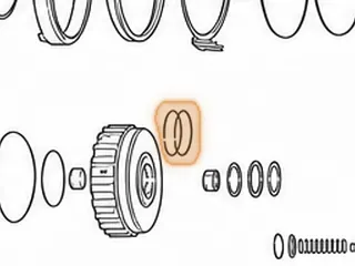 Ring, A240 Underdrive Support To Drum (Metal) — Part # 67185D