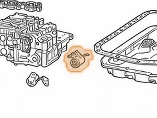 Solenoid, A140 1-2 Shift (With Bracket) — Part # 67421C