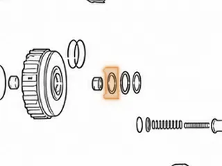 Race, A140 Overdrive Drum To Rear Cover (Front) 1983-86 — Part # 67219C