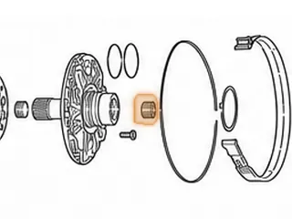 Bushing, A540 Stator Support (Rear) Early — Part # 67037A
