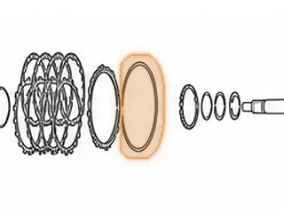 Snap Ring, MX17 Direct Drum (Top) (5 5/16”OD) — Part # 67878A