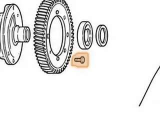 Bolt Set, MX17 Holds Ring Gear To Differential — Part # 67786AK