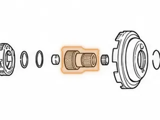Sun Gear, MX17 (2 3/8” Long) (27 Teeth) — Part # 67612A