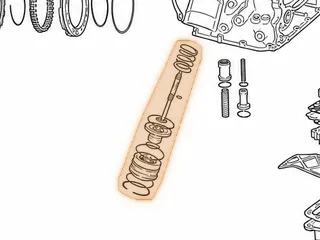 Spring, MX17 Intermediate Servo — Part # 67906A