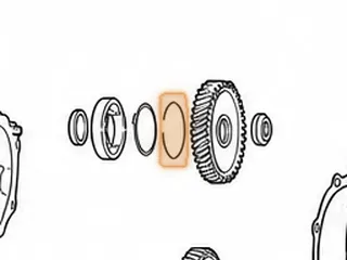 Snap Ring, MX17 Holds Pinion Bearing To Case — Part # 67899A