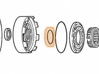 Lip Seal, MX17 Direct Piston (Inner) — Part # 67336A