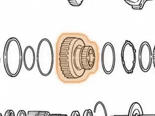 Drum, A240 Underdrive Clutch — Part # 67550D