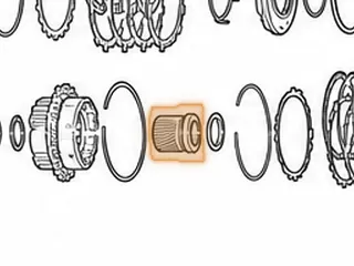 Sun Gear, A240 Underdrive — Part # 67616D