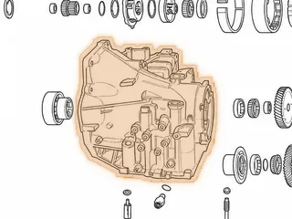 Case, A670 (3.0 Liter) 2WD Lock-Up 1987-94 — Part # 32760L