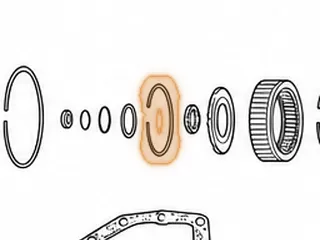 Snap Ring, A404/413/470/674 Holds Front Ring Gear To Hub — Part # 32882