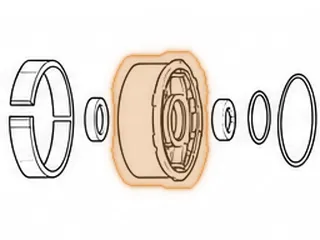 Drum, A413/470 Direct Clutch 1982-85 — Part # 32555A