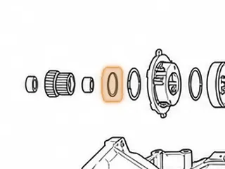 Snap Ring, A404/413/470/675 Holds Sun Gear To Shell — Part # 32884