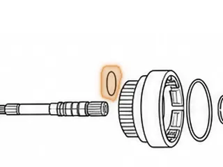 Ring, A404/413/470/670 Forward Clutch Drum (1.750”OD) (Metal) — Part # 32178