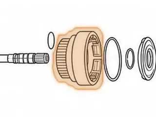 Drum, A404 Forward Clutch (3 Clutch) 1978-80 — Part # 32554