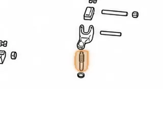 Adjustable Bolt, A404/413/470/670 Rear Band — Part # 32920