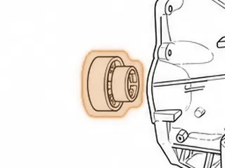 Inner Race, A404 Rear Sprag (Bolt In Replacement) 1978-80 — Part # 32664