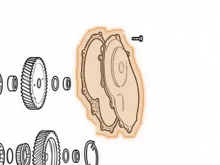 Gasket, A404/413/470/670 Transfer Gear Cover (Farpak) — Part # 32304F