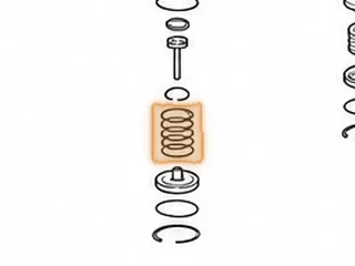 Spring, A404/413/470/670 Kickdown Servo — Part # 32906