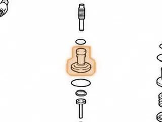 Piston, A404/413/470/670 Kickdown Servo — Part # 32907